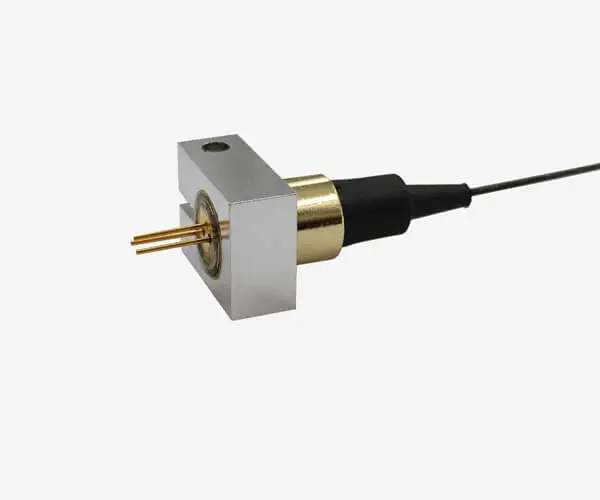laser verde acoplado a fibra