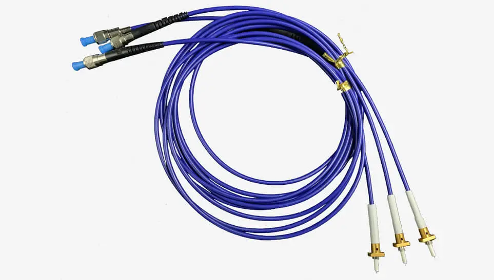 Cabo de Fibra Óptica Patch Cord SMA905 para SC com Ferrule